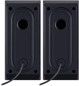 Колонки Defender (2.0) Spitfire (2х3Вт), Black