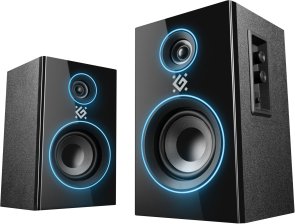 Колонки Defender (2.0) Solar 20 (2х10Вт), Black