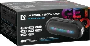 Фото: Портативна колонка Defender Enjoy S400 Black (65399) № 4 | KTC