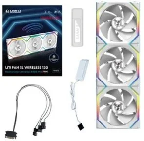 Фото: Кулер Lian-Li Uni Fan SL Wireless 120 Revers White (G99.12RSL1W3W.00) № 4 | KTC