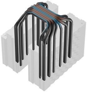 Кулер для процесора PCCooler RZ820 Black (RZ820-BKNWNX-GL)