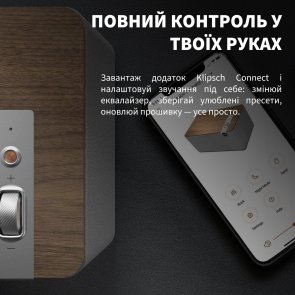 Колонка Klipsch The Three Plus Matt Black Bluetooth