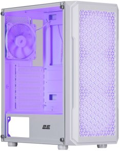 Корпус 2E Gaming Hexagon White with window (2E-G338W)