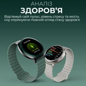 Фото: Смарт годинник HiFuture Aurora Dark Green (aurora.darkgreen) № 6 | KTC
