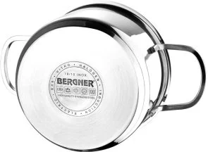Фото: Набір каструль Bergner Classic 1.7L/ 2.3L/ 3.3L (BG-6284) № 4 | KTC