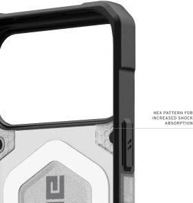 Чохол UAG for Apple iPhone 17 Pro Max - Pathfinder Clear MagSafe Ice/Silver (114552114333)