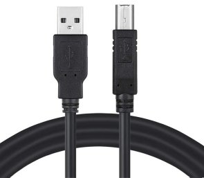 Кабель USB 2.0 (AM/BM) 2м, ColorWay, Black