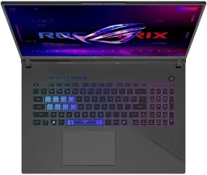Фото: Ноутбук ASUS ROG Strix G18 G814PP-TT085 Eclipse Gray - 18" IPS 300 Гц / AMD Ryzen 9 / 8940HX / DDR5 16 ГБ / PCI-E SSD 1 ТБ / GeForce RTX 5070 № 3 | KTC