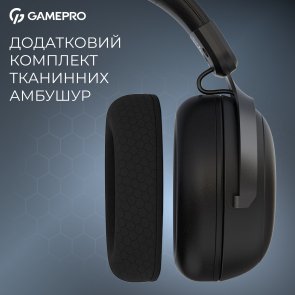 Гарнітура GamePro Asgard Freya Pro Black (HSW201B)