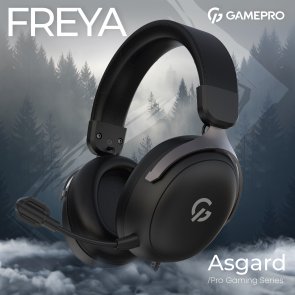 Гарнітура GamePro Asgard Freya Black (HS145B)