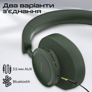 Гарнітура Promate Takt Midnightgreen (6959144066288)