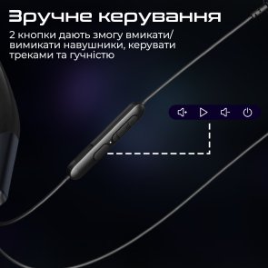 Гарнітура Promate Leap-200h Black (6959144067575)