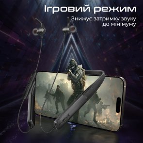 Гарнітура Promate Leap-200h Black (6959144067575)