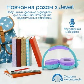 Фото: Навушники Promate Jewel Aqua (6959144058979) № 2 | KTC
