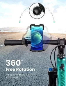 Фото: Кріплення для мобільного телефону UGREEN LP494 Bike Phone Mount Black (LP494/60548) № 4 | KTC