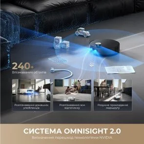 Фото: Робот-пилосос Dreame Aqua 10 Ultra Roller Complete White (RLH71DE-1-wh) № 12 | KTC