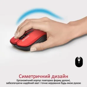 Фото: Миша Promate Contour Red (6959144054865) № 2 | KTC