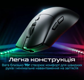 Миша RAWM SA-MH01 Black (6973487190196)