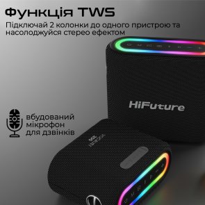 Акустика для вечірок HiFuture Vocalist200 Black (6972576181756)