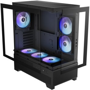 Корпус Gamdias Aura GC12 ARGB Black with window (4711514503821)