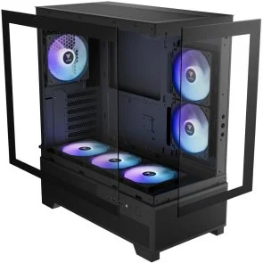 Фото: Корпус Gamdias Aura GC12 ARGB Black with window (4711514503821) № 3 | KTC