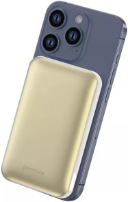 Батарея універсальна Proove Vibe Energy Plus 22.5W 10000mAh white/gold