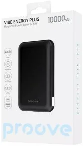 Фото: Батарея універсальна Proove Vibe Energy Plus 22.5W 10000mAh Black (PBVE15012203) № 3 | KTC