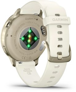 Смарт годинник Garmin Venu 4 - 41 mm Lunar Gold with Bone Silicone Band (010-03013-00)