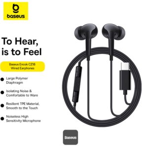 Гарнітура Baseus Encok CZ18 Black (A00170100113-Z1)