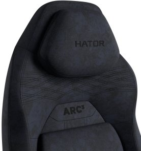 Крісло ігрове Hator Arc 3 Velour Size S, Black