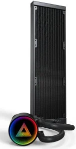 Фото: Система рідинного охолодження Montech Lightflow ARGB 360 Black (LIGHTFLOW ARGB 360 B) № 4 | KTC