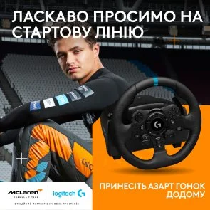 Фото: Кермо Logitech G923 for PS/PC Black (941-000149) № 6 | KTC