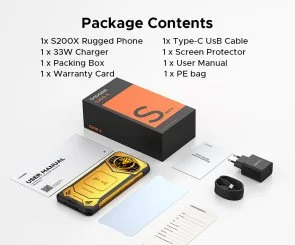 Фото: Смартфон Doogee S200X 5G 12/512GB Black (6923740243411) № 10 | KTC