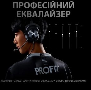 Гарнітура Logitech G Pro X Black with Stand (991-000358)