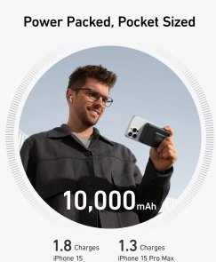 Батарея універсальна Anker MagGo 10000mAh 27W Qi2 15W Black (A1654G11)