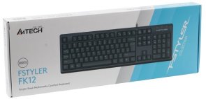 Клавіатура A4tech Fstyler FK12 Black