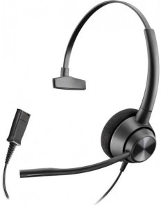 Гарнітура накладна Poly EncorePro 310 Quick Disconnect Mono, Black