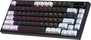 Фото: Клавіатура GamePro Genesis Asgard Valhalla Pro MK160B-D-Pro Rainy Switches Black № 3 | KTC