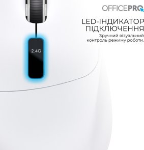 Миша OfficePro M398W Wireless White
