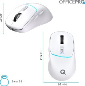 Миша OfficePro M468W Wireless White