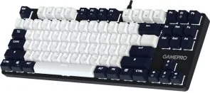 Фото: Клавіатура GamePro Genesis Metallic MK110B Red Switches Black № 4 | KTC