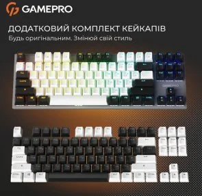 Фото: Клавіатура GamePro Genesis Joker Pro MK124G Red Switches Wireless (MK124G Pro) № 16 | KTC