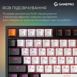 Фото: Клавіатура GamePro Genesis Asgard Valhalla Max MK160B Magnetic Switches (MK160B MAX) № 16 | KTC