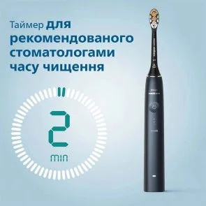 Фото: Електрична зубна щітка Philips Sonicare DiamondClean Prestige 9900 Series Blue + Travel case (HX9992/12) № 13 | KTC