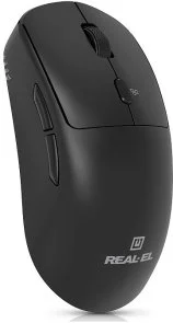 Фото: Миша Real-EL RM-355W Wireless Black (EL123200054) № 2 | KTC
