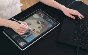 Фото: Графічний монітор Wacom One 14 (DTC141W0) № 9 | KTC