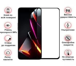 Фото: Захисне скло BeCover for Nubia V70 Design - Black (713455) № 4 | KTC