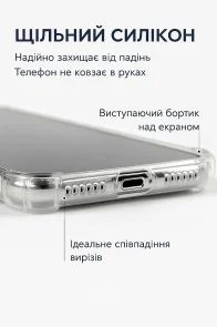 Фото: Чохол BeCover for Motorola Edge 60 - Anti-Shock Clear (713804) № 5 | KTC