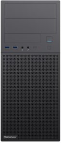 ATX, Gamemax ET-216-NP-2U3, No PSU, 2xUSB3.0, Black