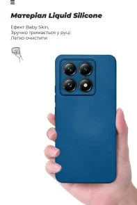 Фото: Чохол ArmorStandart for Xiaomi 14T - ICON Camera cover Dark Blue (ARM88502) № 8 | KTC